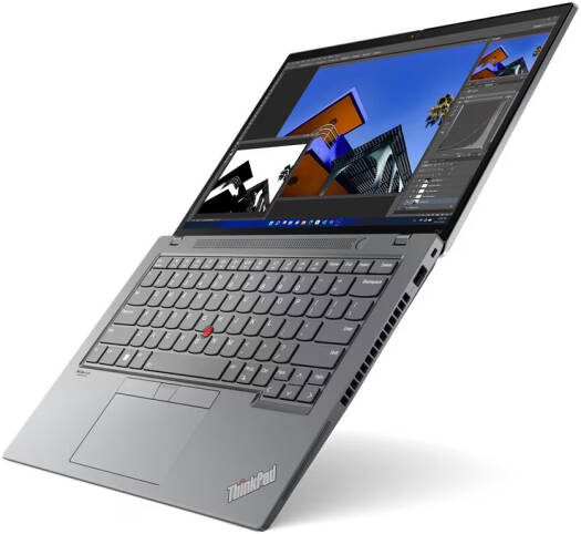 Ordinateur portable Lenovo ThinkPad T14 Gen 3, écran IPS 14" 2,2K, processeur Intel Core i7-1270P, 16 Go (2x8) de RAM, SSD 512 Go, carte graphique Intel Iris Xe, clavier ENG, Windows 11 Pro – Image 2