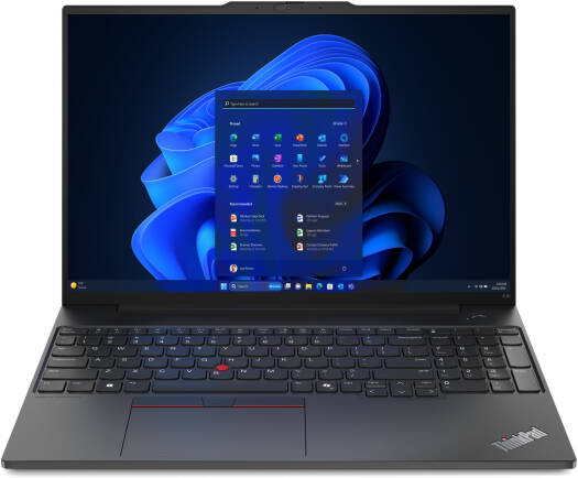 Ordinateur portable Lenovo ThinkPad E16 Gen 2, écran IPS WUXGA 16", Intel Core Ultra 7 155H, 16 Go de RAM, 512 Go de SSD, Intel Arc Graphics, clavier anglais-arabe, Windows 11 Pro