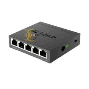 Switch D-Link DGS-105GL puissance 3,55 Watts, tissu de commutation 10 Gbps, noir