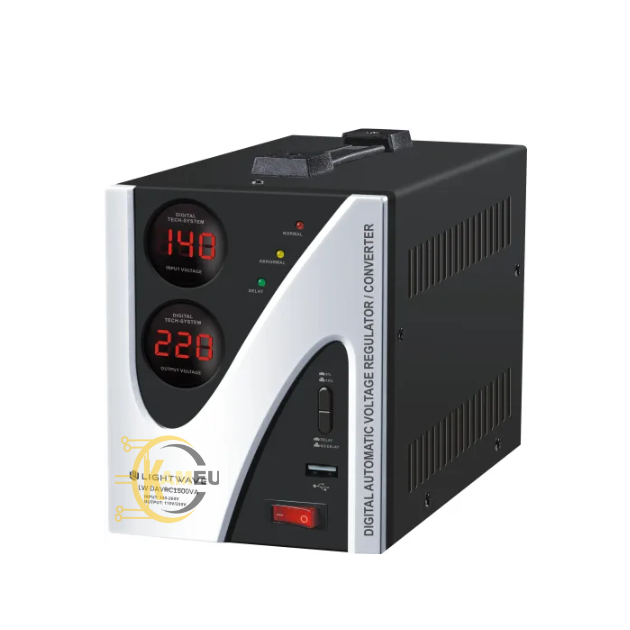 Regulateur De Tension Digital LightWave 1500VA LW DAVRC1500VA KAMEU SHOPs
