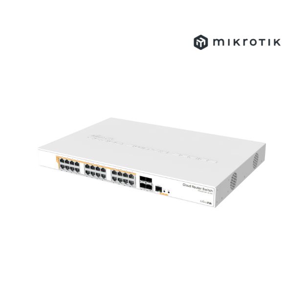 Switch MikroTIK CRS328-24P-4S+RM 24 ports Gigabit PoE + 4 ports SFP – Image 2