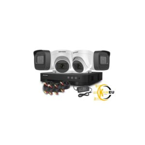 KIT HIKVISION 4CH HYBRIDE 2MP DS-J142I/7204HGHI-M1+2+2CAM/Hyb