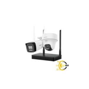 KIT HIKVISION 2CH WIFI IP 4MP NKS424W02H