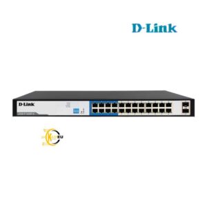 Switch D-Link DGS-F1026P-E 24 ports gigabits 2 ports sfp uplink