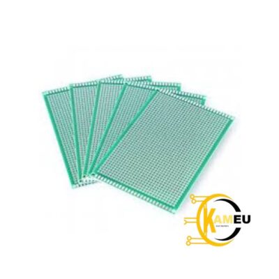 Plaque de Prototypage PCB Double Face Étain 9×15 cm (1,6 mm)