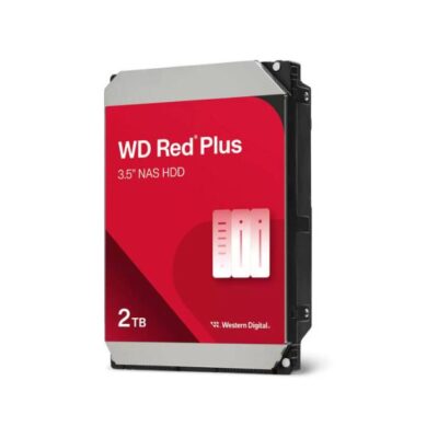 Disque Dur NAS 3.5" WD Red Plus - 2 To (WD20EFPX)