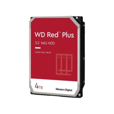 Disque Dur  NAS 3.5" WD Red Plus - 4 To (WD40EFZX)