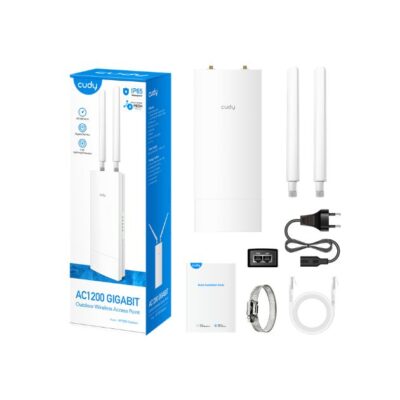 Cudy AP1300 Outdoor | Point d'Accès Wi-Fi AC1200 Gigabit