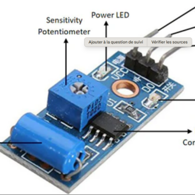 Capteur de vibrations SW-420