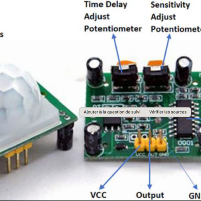 Capteur PIR HC-SR501