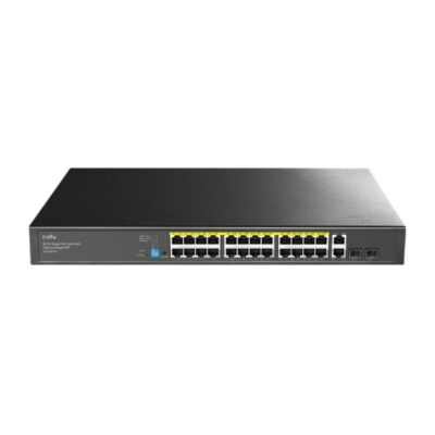 Cudy GS1026PS2 | Switch PoE+ 24 Ports Gigabit + 2 SFP 300W