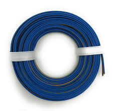 Fil de câblage 4 x 0.14 mm² bleu