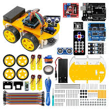 Kit de chassis de voiture robot intelligent 4WD