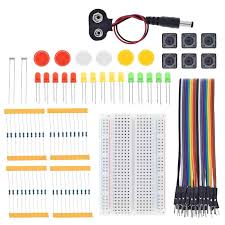 Experimenter's Breadboard Parts Kit with Solderless Breadboard