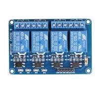 Module relais 4 canaux 5V, déclencheur bas niveau, 10A 250V AC