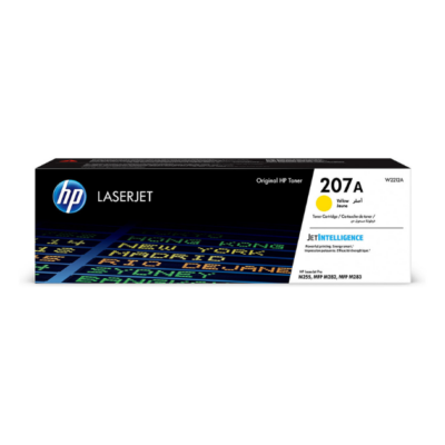 Toner HP 207A Jaune Original - Impression Laser HP W2212A