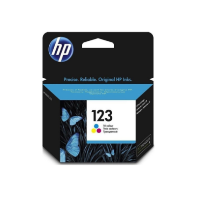 Cartouche HP 123 Trois couleurs Originale - Encre Imprimante HP