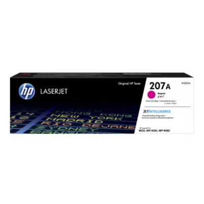 Toner HP 207A magenta de 1250 pages - cartouche laser de marque HP