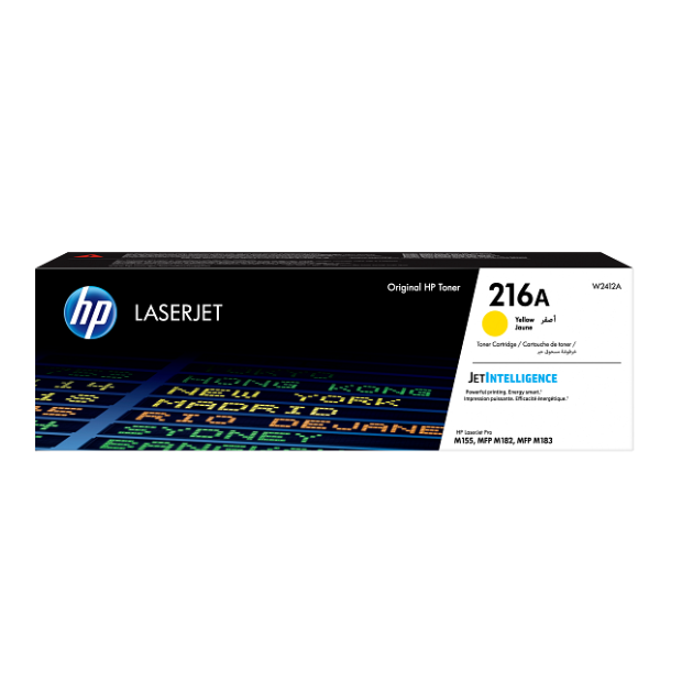 cartouche Toner HP 216A Jaune authentique (W2412A) au Meilleur Prix