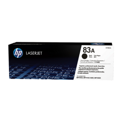 HP 83A toner LaserJet noir authentique (CF283A)