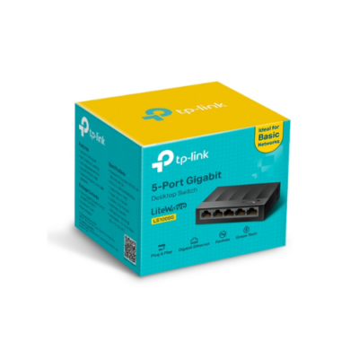 Switch TP-Link LS1005G 5 Ports Gigabit Plug & Play