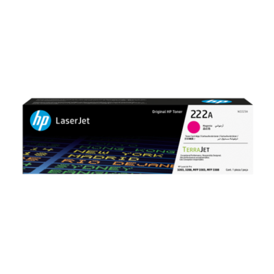 Toner cartouche laserjet HP 222A Magenta Original