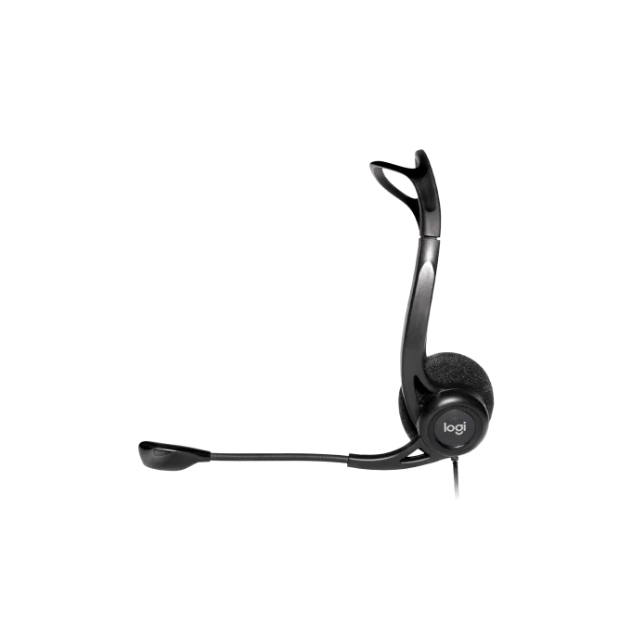 Logitech 960 USB, Casque Stéréo avec Micro – Image 2