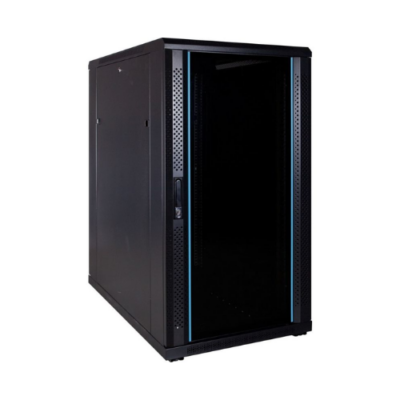 Baie de Brassage 19" 22U 600x1000 mm- Armoire Serveur et reseau Profonde