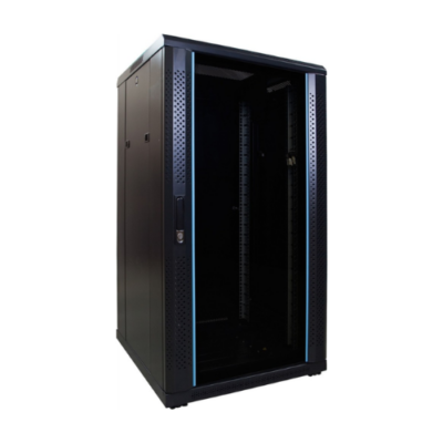 Baie Informatique 22U 600*600 mm 19" Armoire Réseau sur Pieds