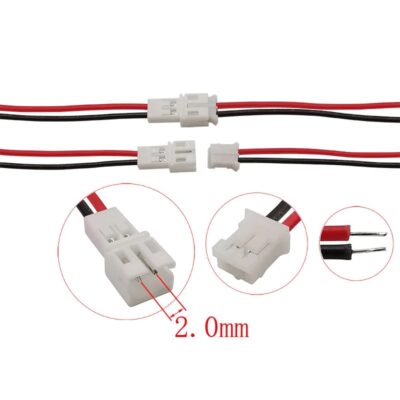 Électroaims de câble Jack JST PH 2.0