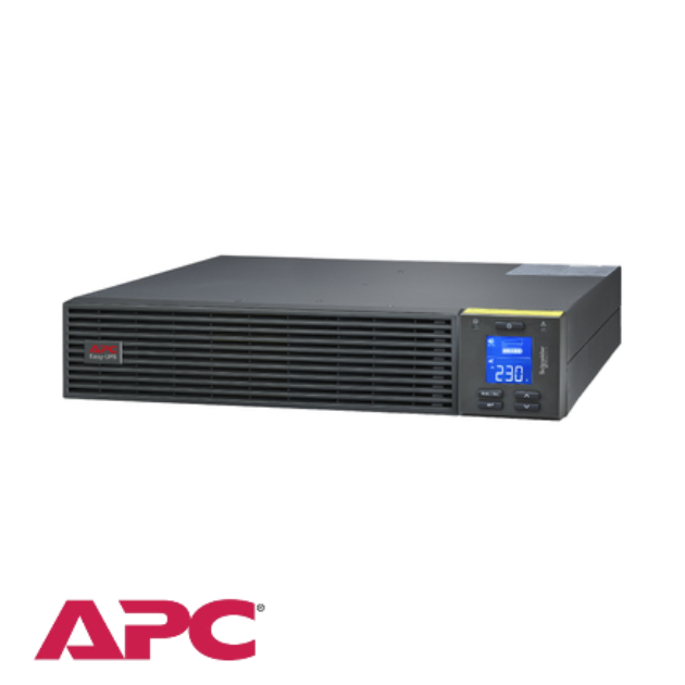 Onduleur Rackable 2U APC Easy UPS SRV 3000 VA / 2400 W Double Conversion (Réf : SRV3KRI)